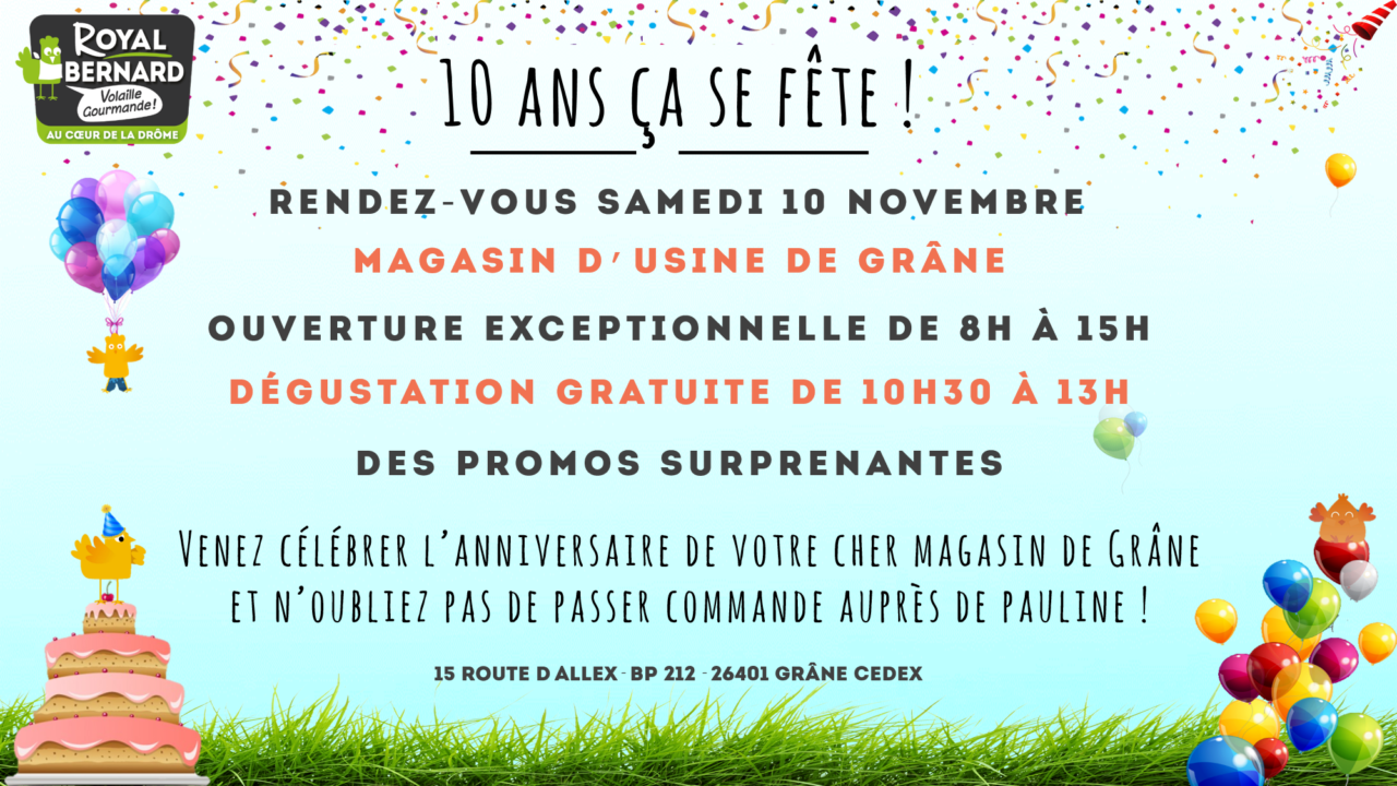 10 Ans Ca Se Fete Royal Bernard 10 Ans Ca Se Fete Royal Bernard