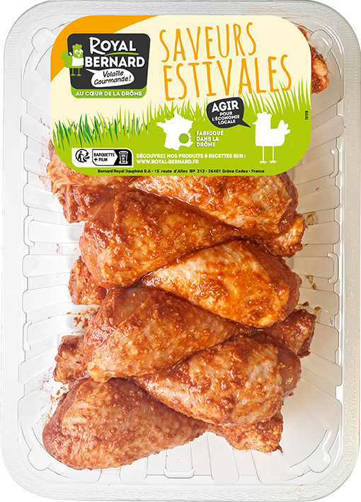 Volaille Française - Pilons de poulet au paprika - Royal Bernard