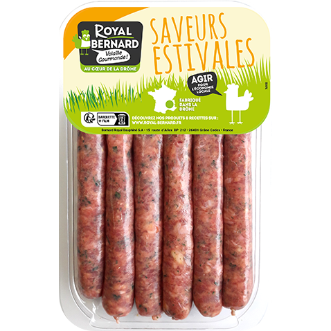 Saucisses de Volaille aux Herbes