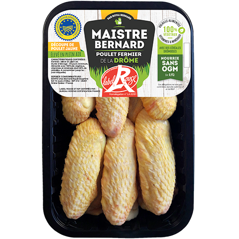 Ailes de Poulet Fermier - Maistre Bernard