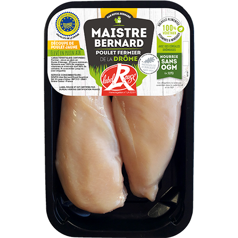 Filets de Poulet Fermier- Maistre Bernard