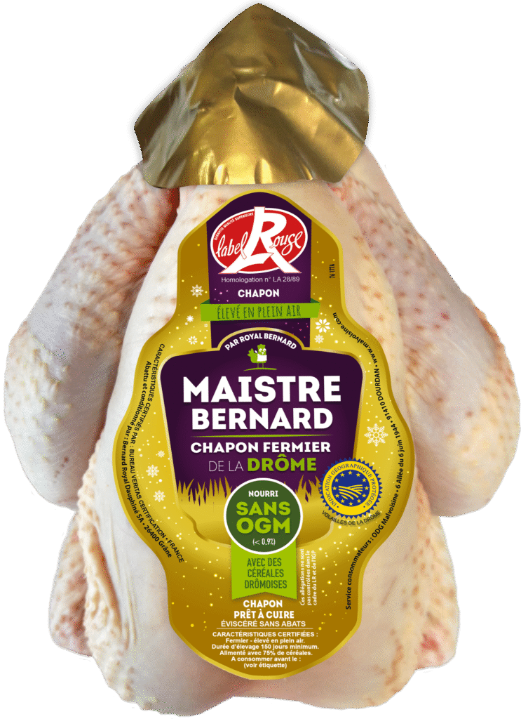 Chapon Fermier Label Rouge - Maistre Bernard