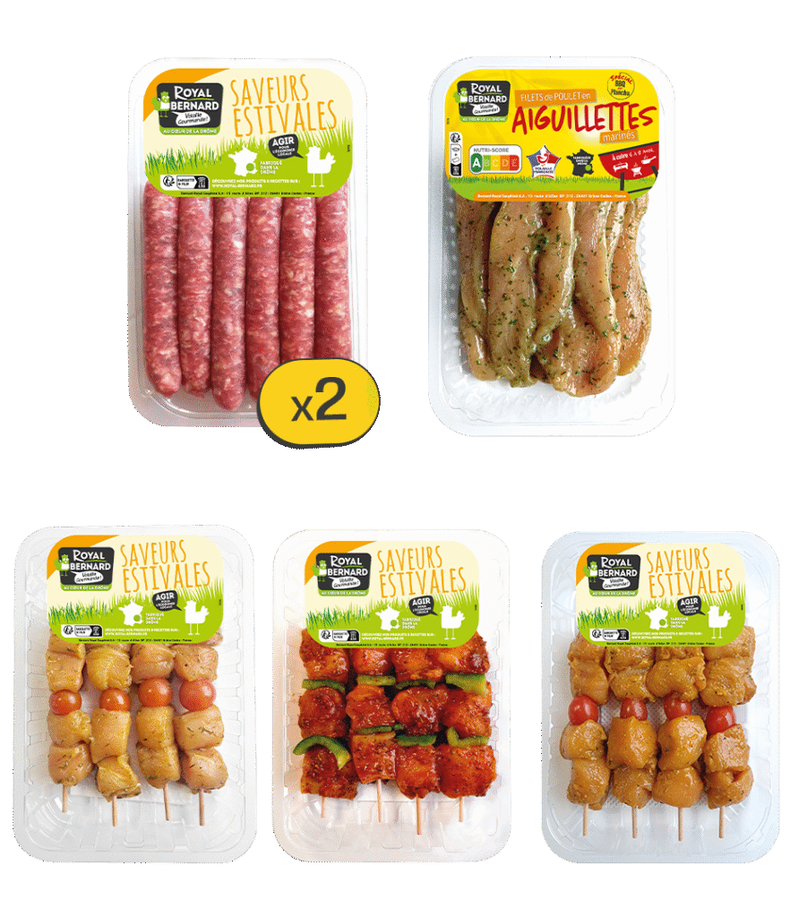 Box Estivale - Produits de volaille spécial Barbecue