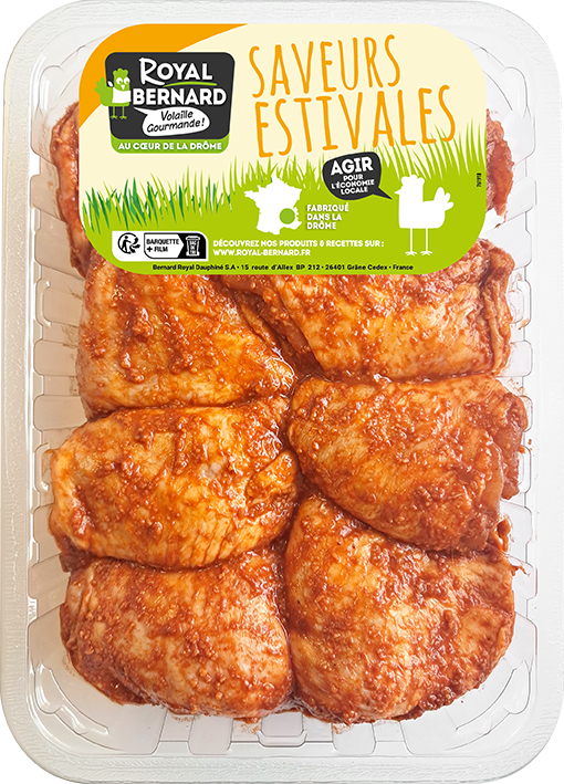 hauts de cuisse de poulet paprika