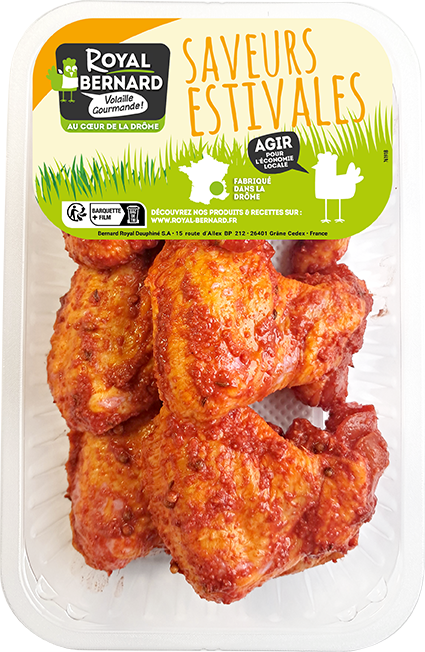 ailes de poulet à la mexicaine