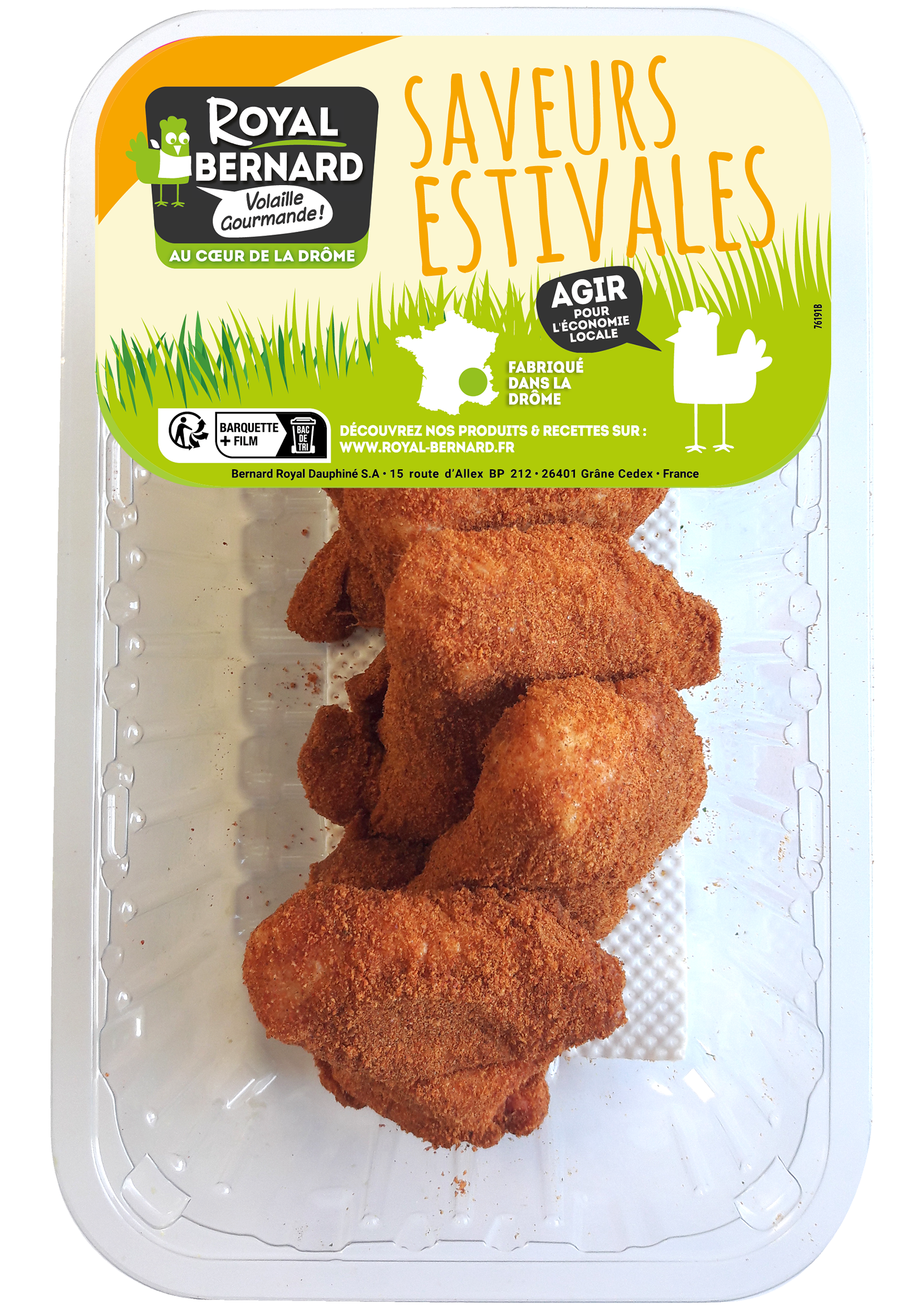 Ailes de poulet Paprika