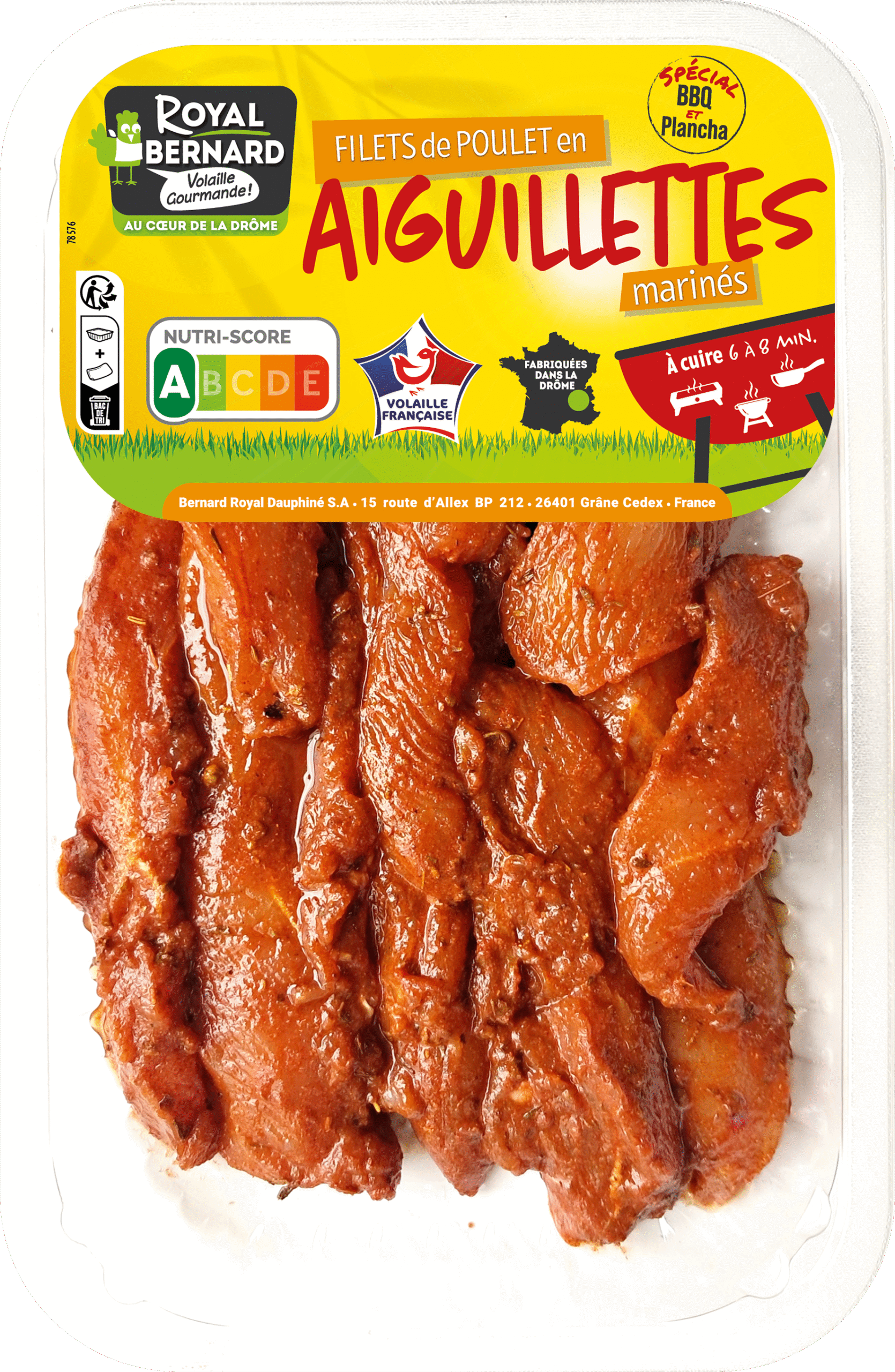 Filets de poulet en aiguillettes Cumin Paprika