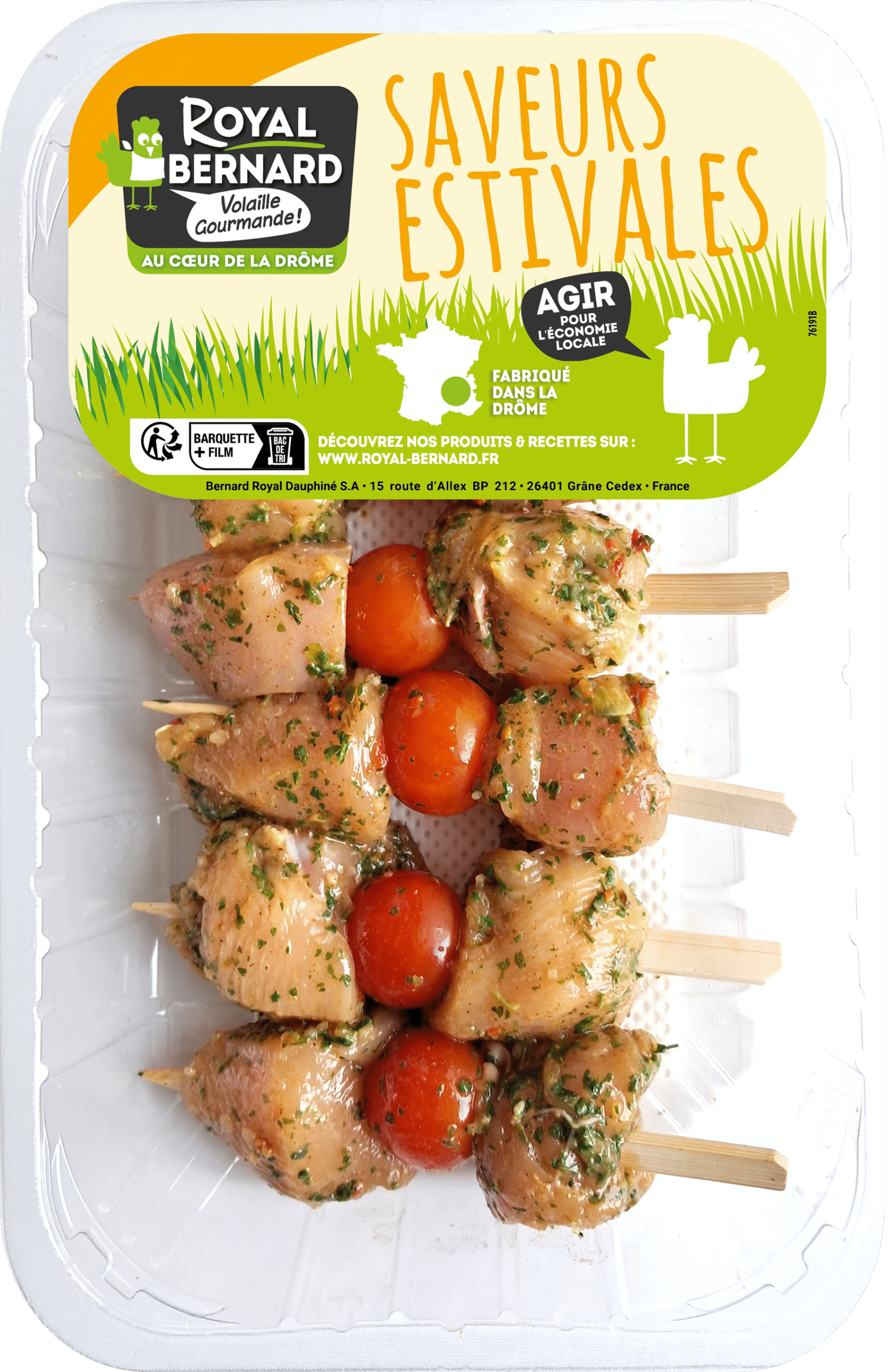 Mini Brochettes de Poulet Chimichurri