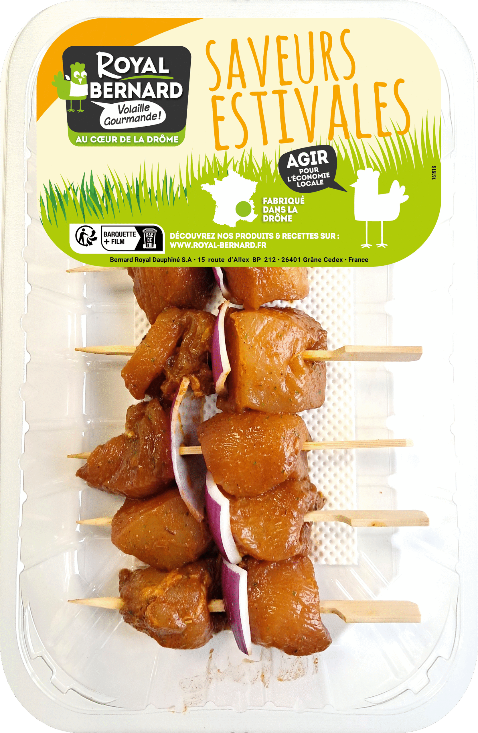 Mini Brochettes de Poulet Kebab