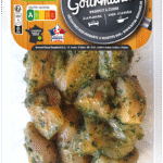 cubes de filet de poulet marinés ail des ours