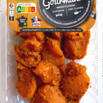 Volaille française - Cubes de filet de poulet marinés curry.