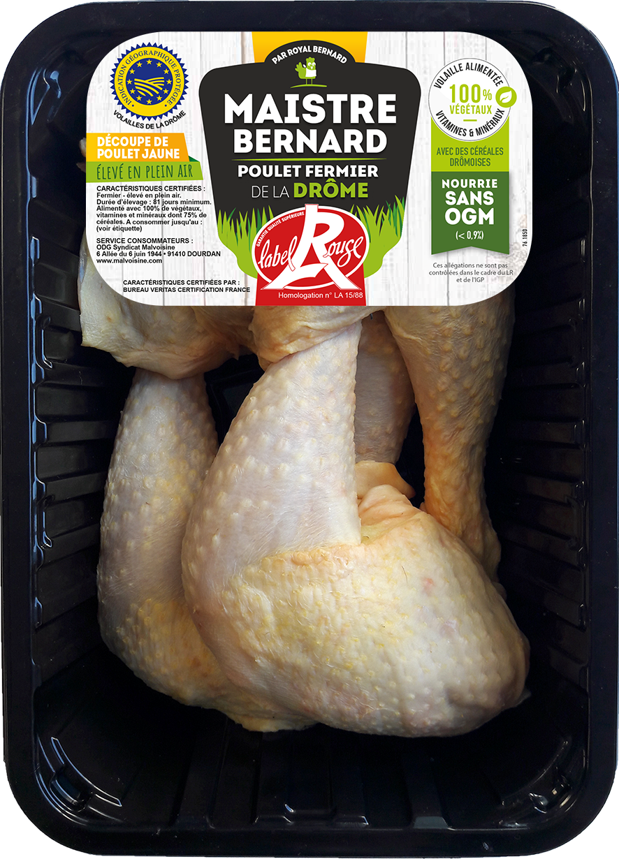 cuisses de poulet fermier maistre bernard