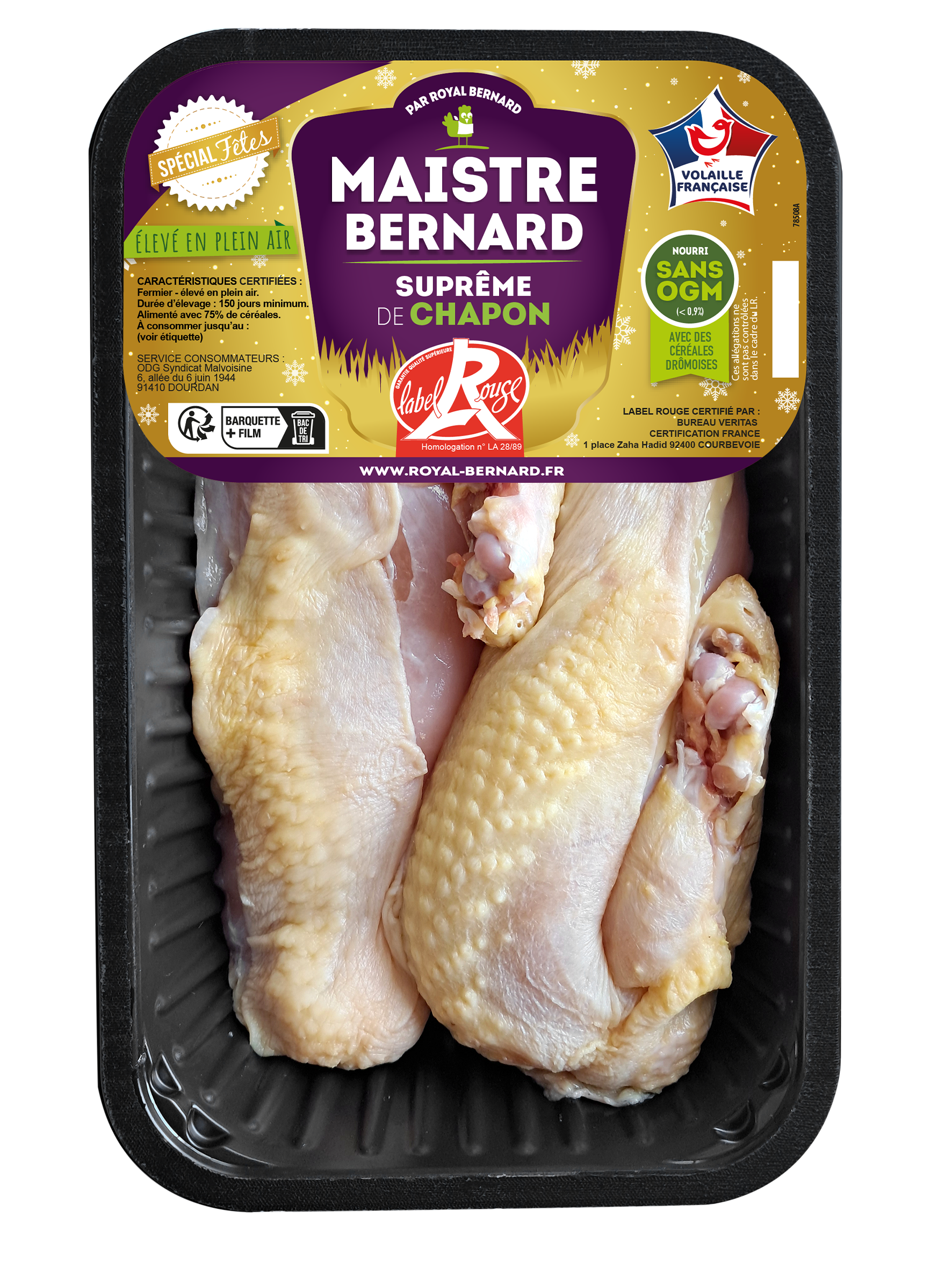 suprême de chapon maistre bernard