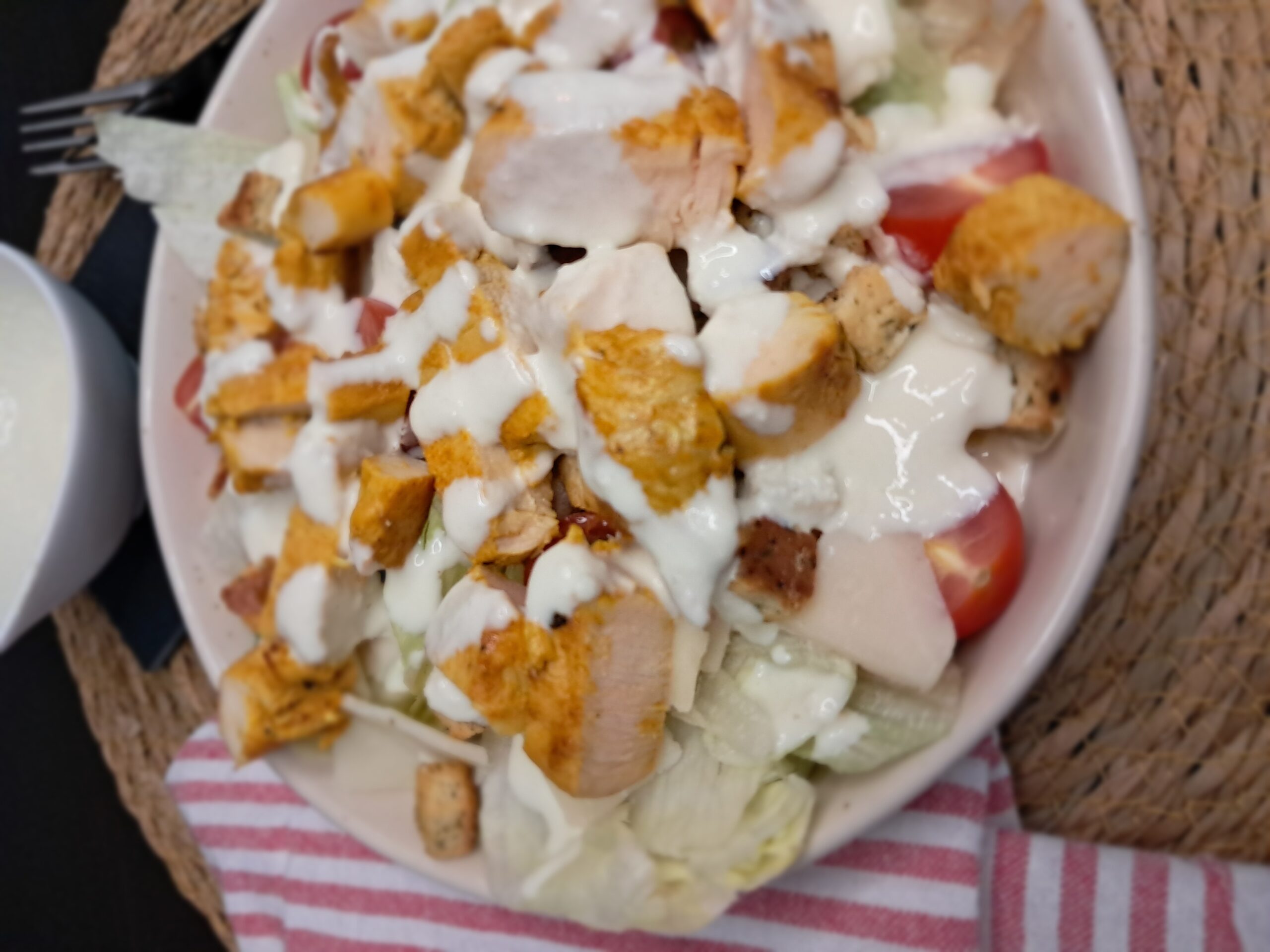 Salade césar façon Curry