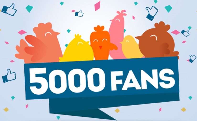 5000 fans Facebook !