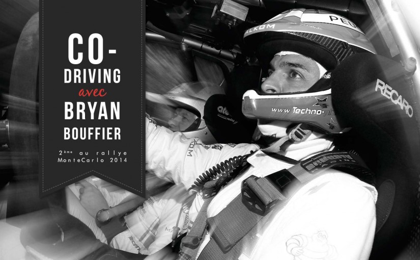 Co-driving avec Bryan Bouffier