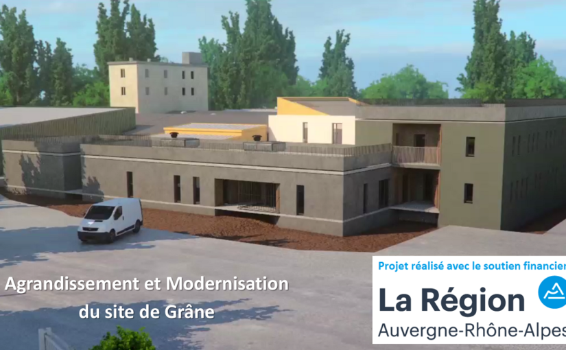 Avancement des travaux de Grâne