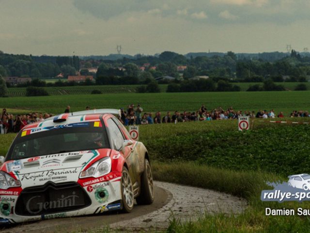 Voiture de Bryan Bouffier au Rallye Ypres 2016